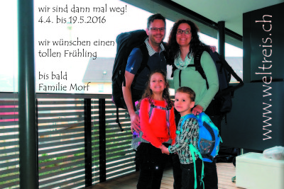 Postkarte Reise 2016